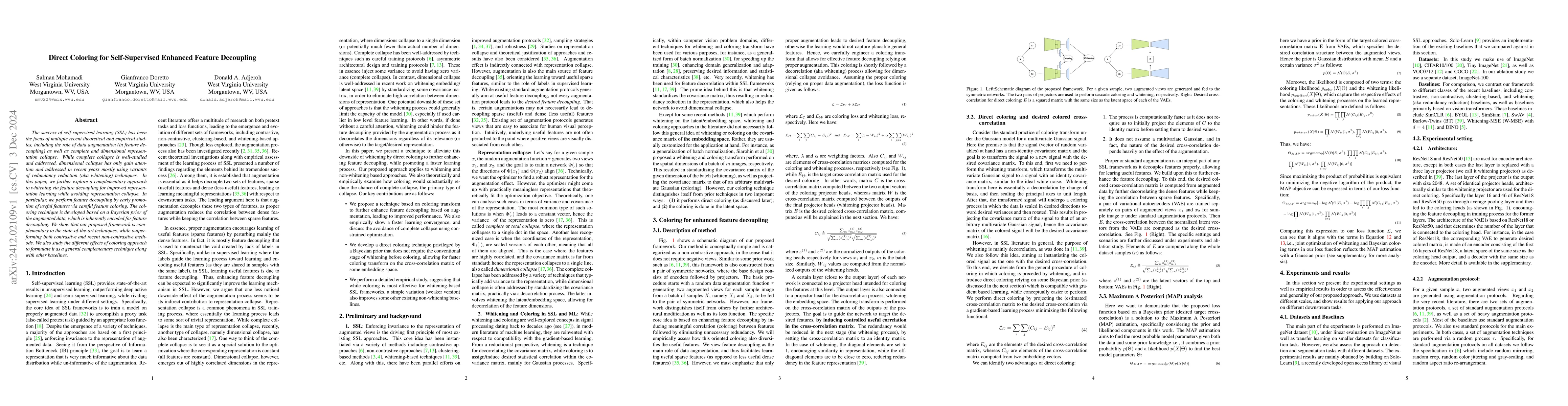 Thumbnail for Direct Coloring for Self-Supervised Enhanced Feature Decoupling