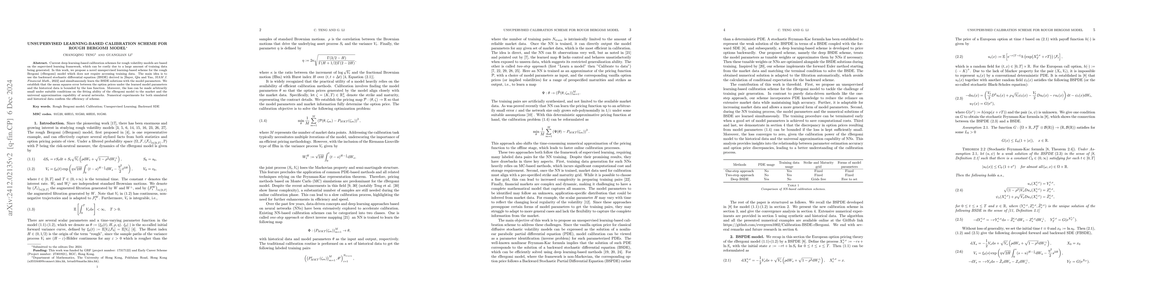 Thumbnail for Unsupervised learning-based calibration scheme for Rough Bergomi model