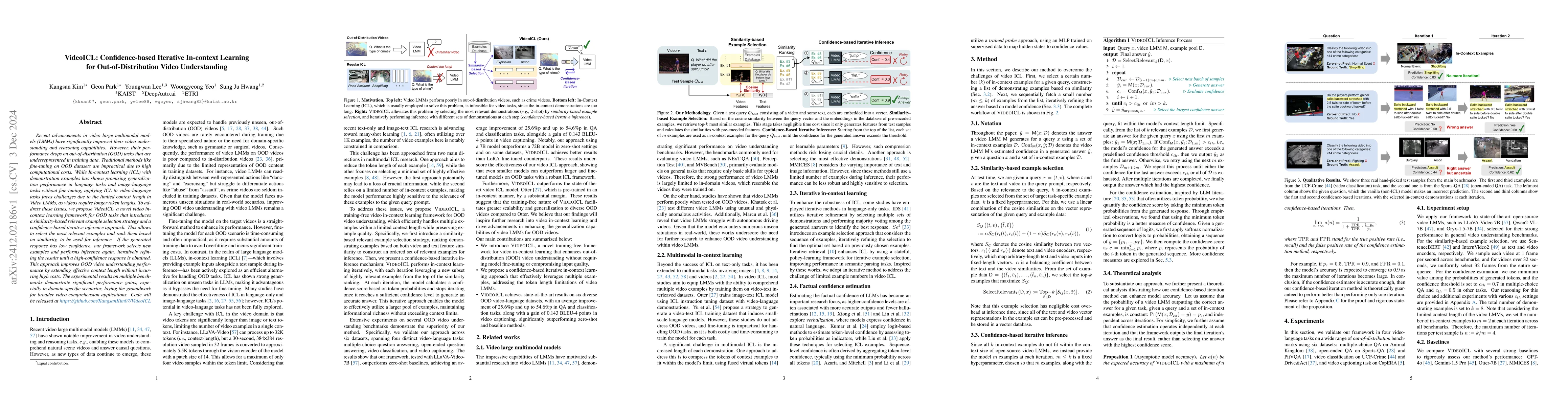 Thumbnail for VideoICL: Confidence-based Iterative In-context Learning for
  Out-of-Distribution Video Understanding
