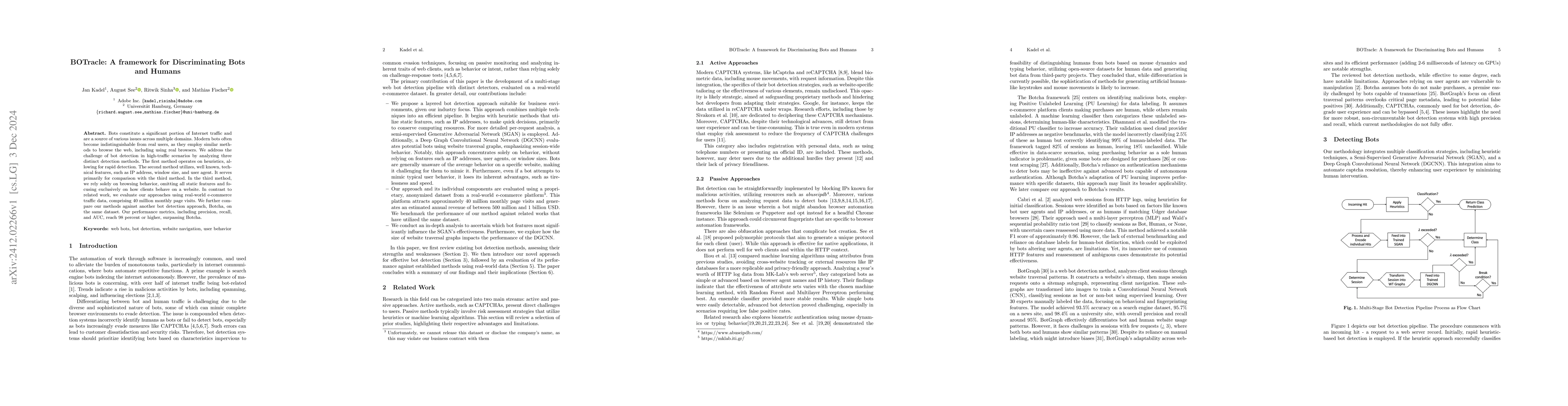 Thumbnail for BOTracle: A framework for Discriminating Bots and Humans