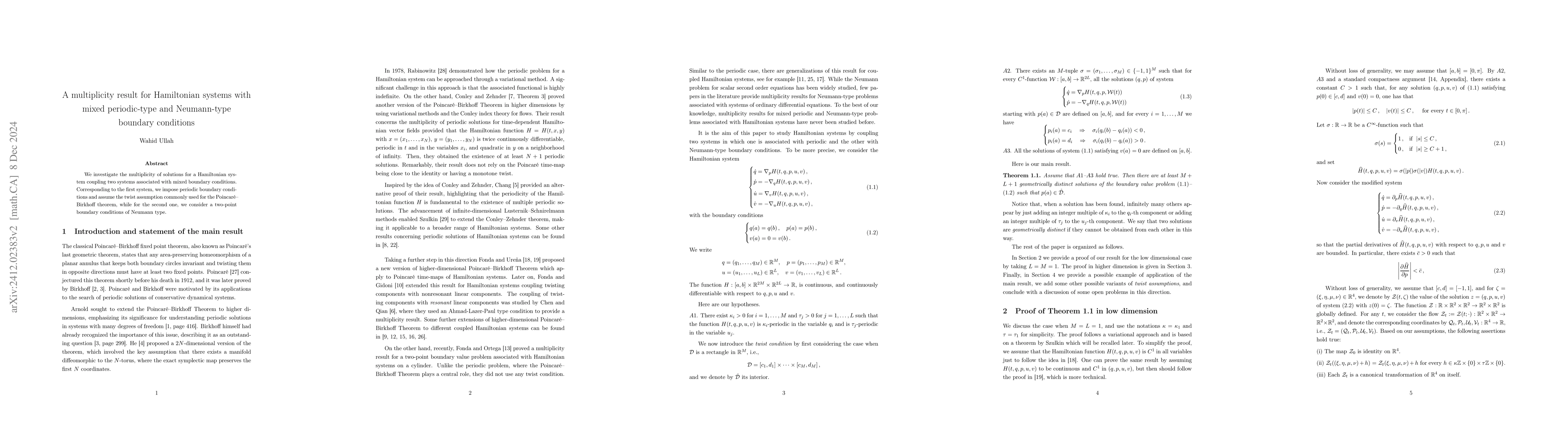 Thumbnail for A multiplicity result for Hamiltonian systems with mixed periodic-type
  and Neumann-type boundary conditions