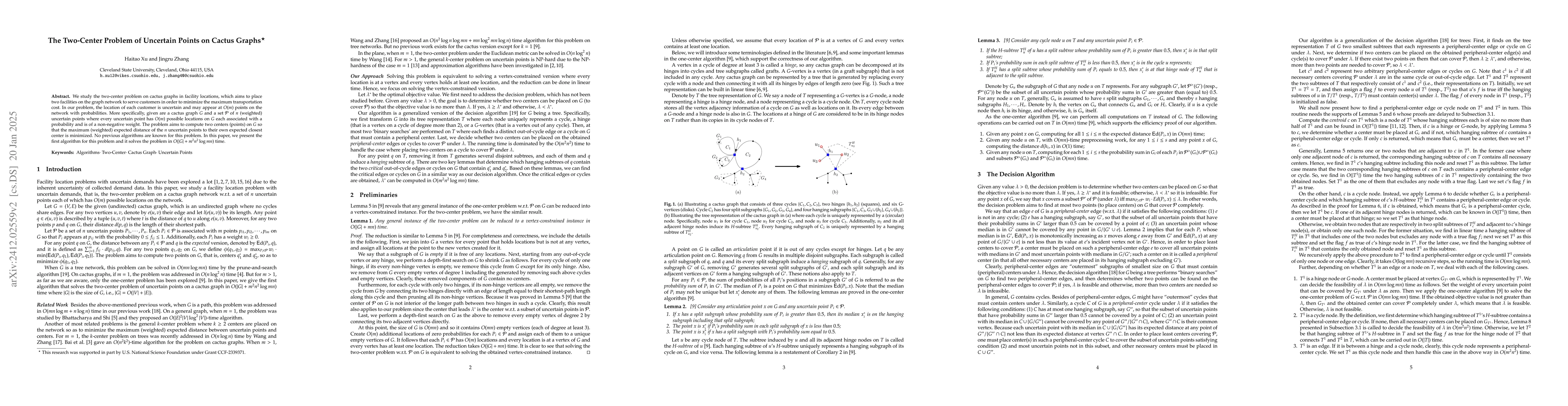 Thumbnail for The Two-Center Problem of Uncertain Points on Cactus Graphs