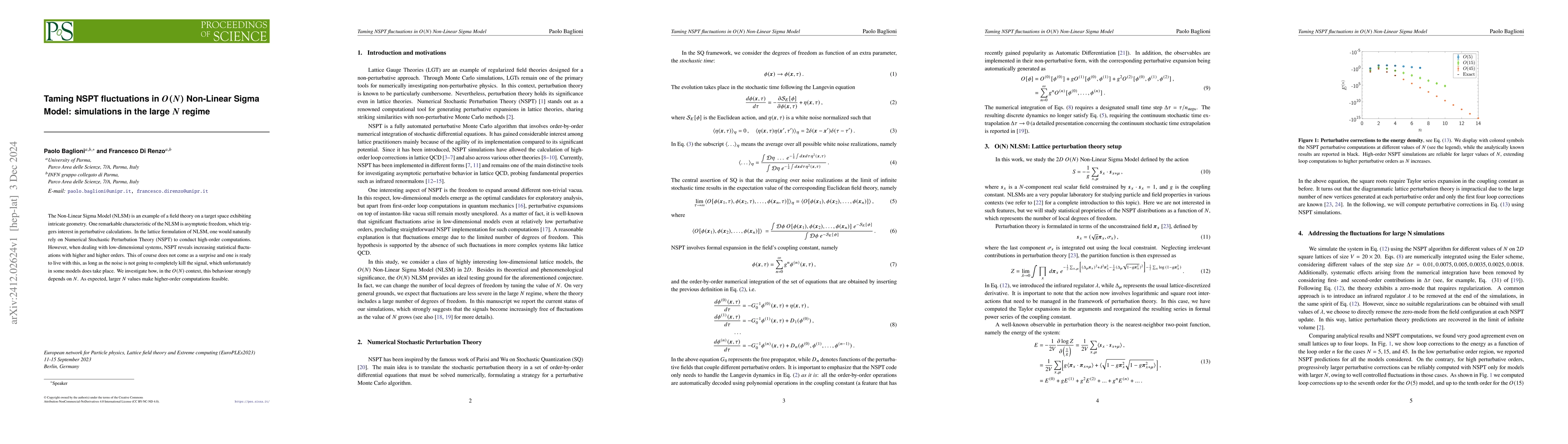 Thumbnail for Taming NSPT fluctuations in $O(N)$ Non-Linear Sigma Model: simulations
  in the large $N$ regime