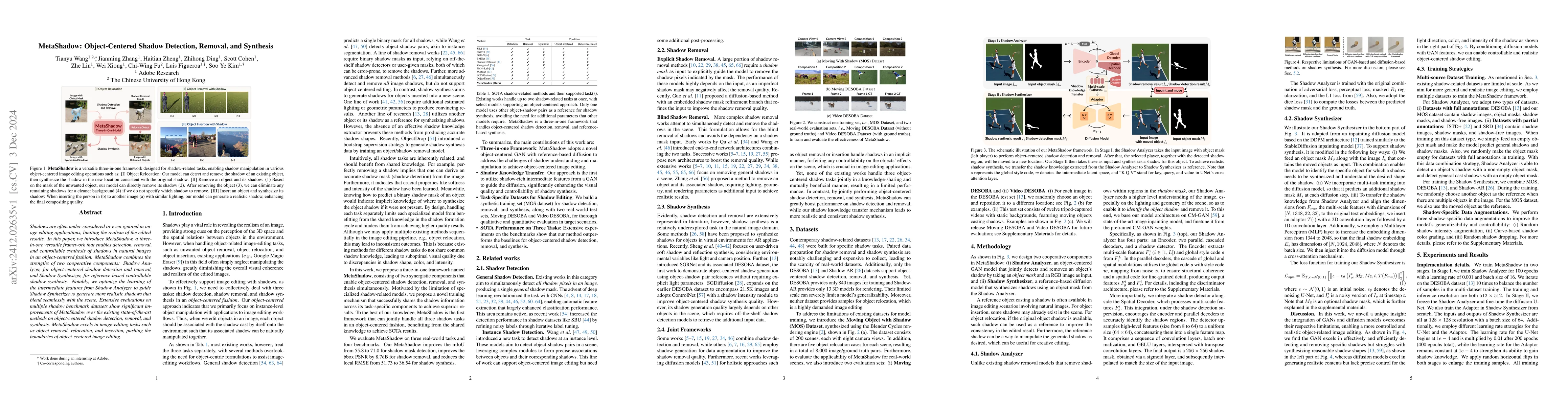 Thumbnail for MetaShadow: Object-Centered Shadow Detection, Removal, and Synthesis