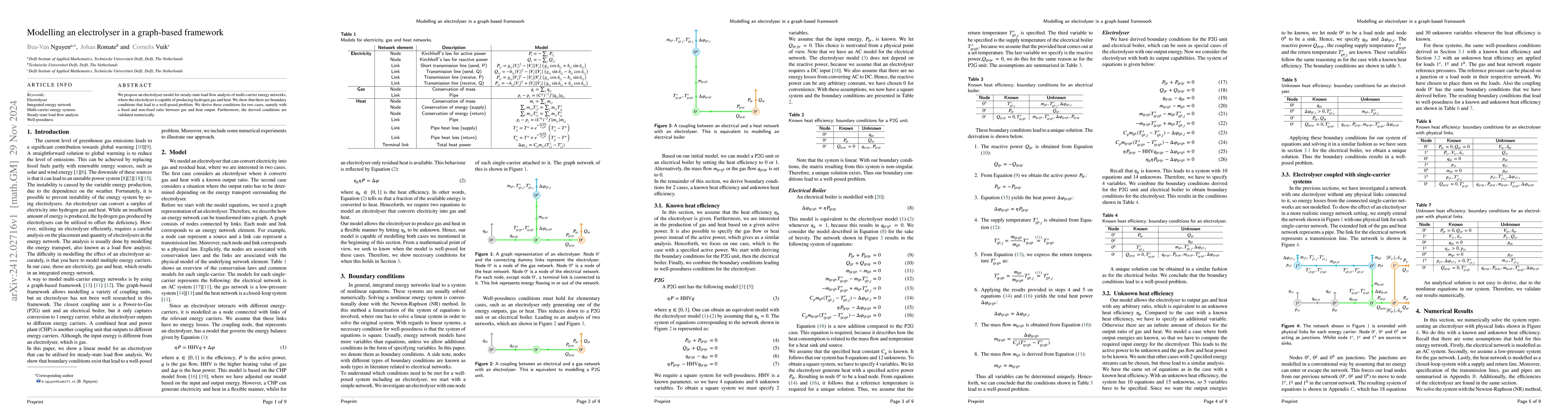 Thumbnail for Modelling an electrolyser in a graph-based framework