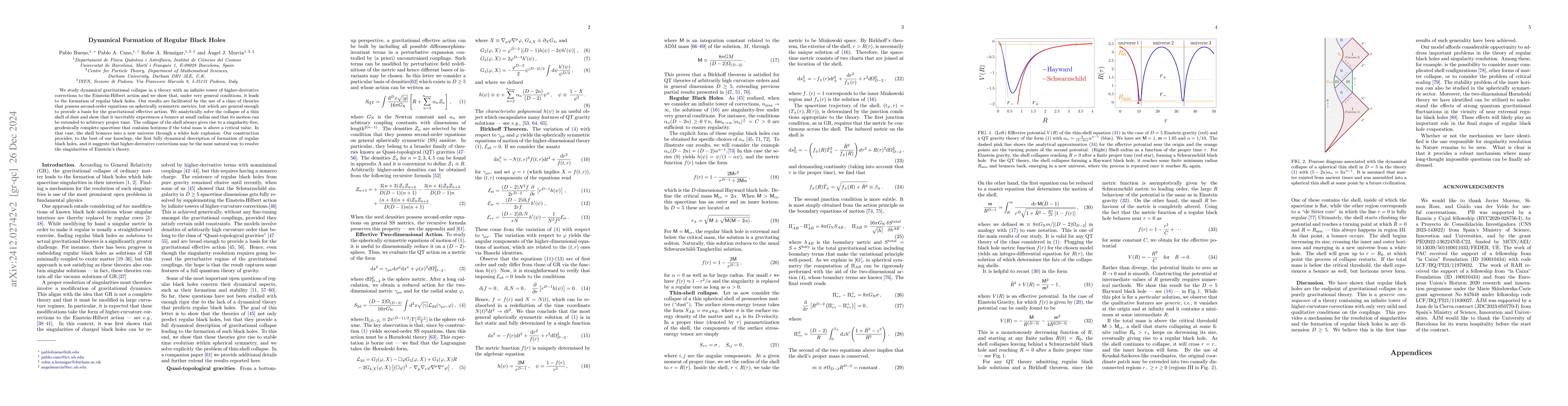 Thumbnail for Dynamical Formation of Regular Black Holes