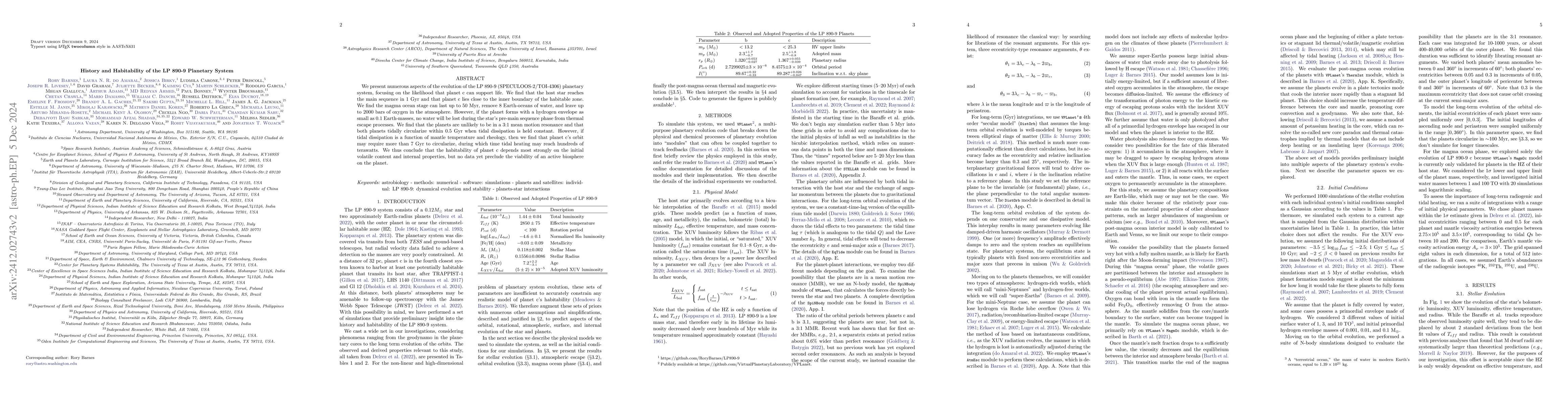Thumbnail for History and Habitability of the LP 890-9 Planetary System