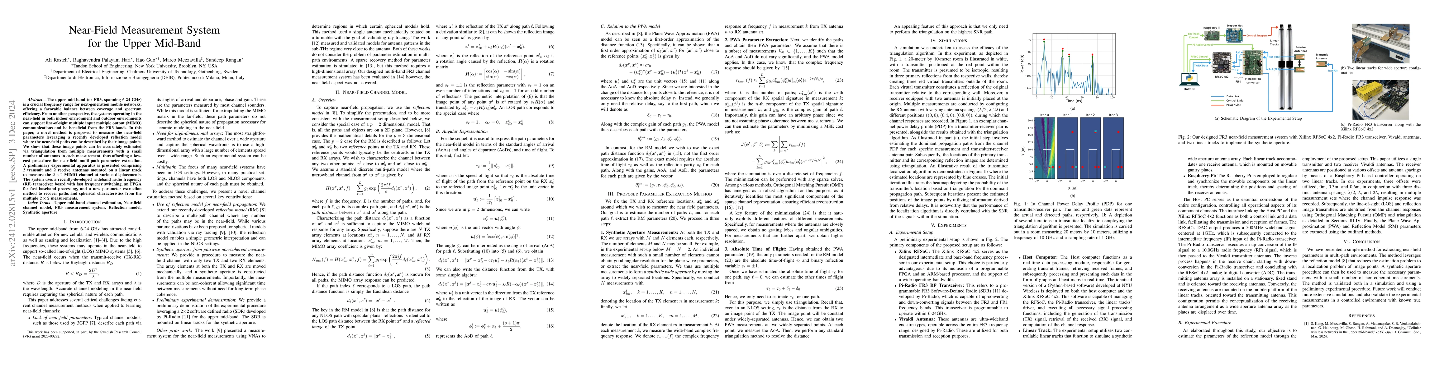 Thumbnail for Near-Field Measurement System for the Upper Mid-Band