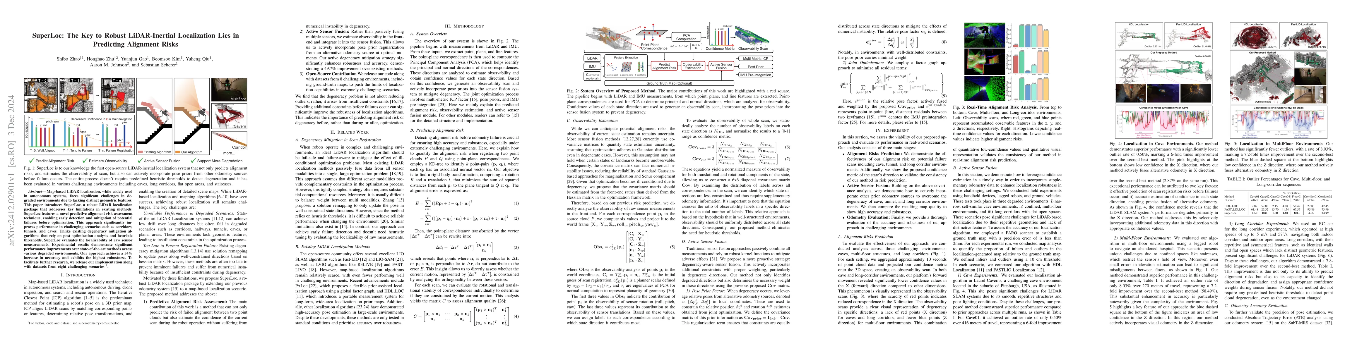 Thumbnail for SuperLoc: The Key to Robust LiDAR-Inertial Localization Lies in
  Predicting Alignment Risks