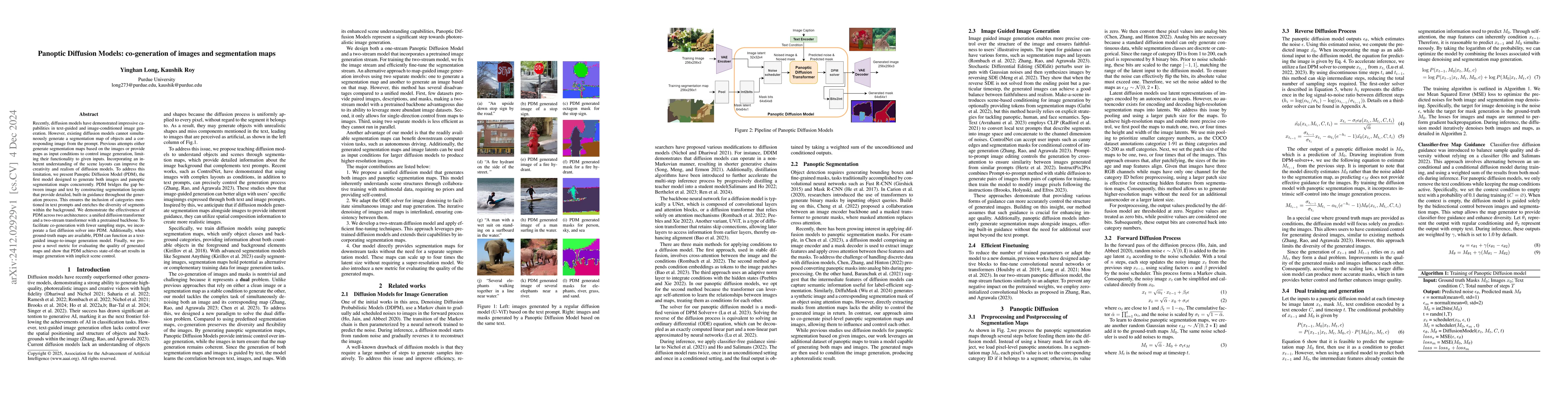 Thumbnail for Panoptic Diffusion Models: co-generation of images and segmentation maps