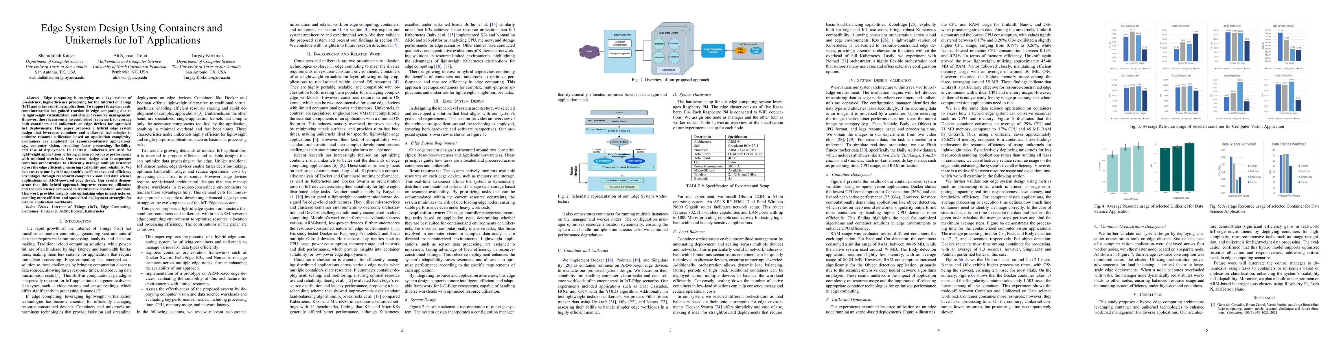 Thumbnail for Edge System Design Using Containers and Unikernels for IoT Applications