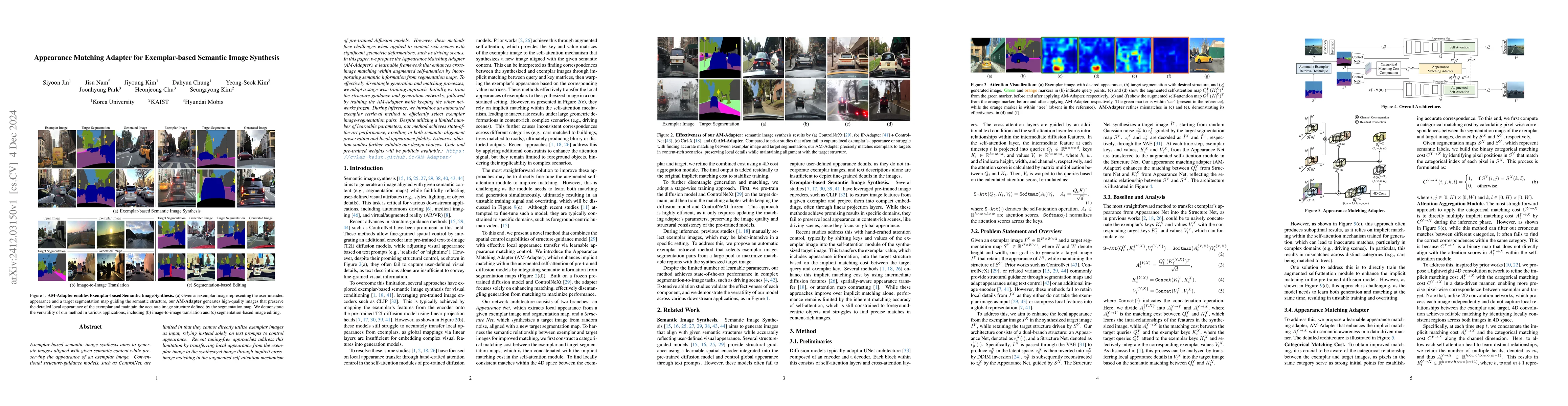 Thumbnail for Appearance Matching Adapter for Exemplar-based Semantic Image Synthesis