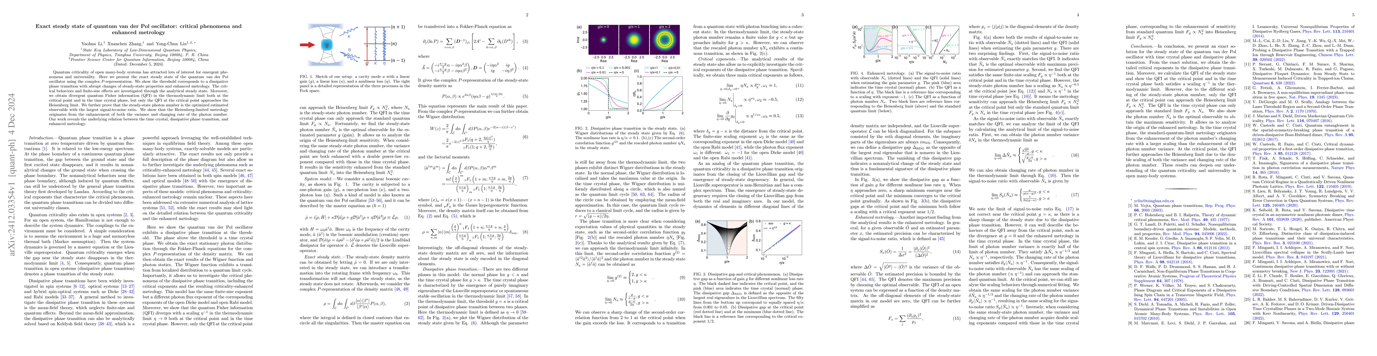 Thumbnail for Exact steady state of quantum van der Pol oscillator: critical phenomena
  and enhanced metrology