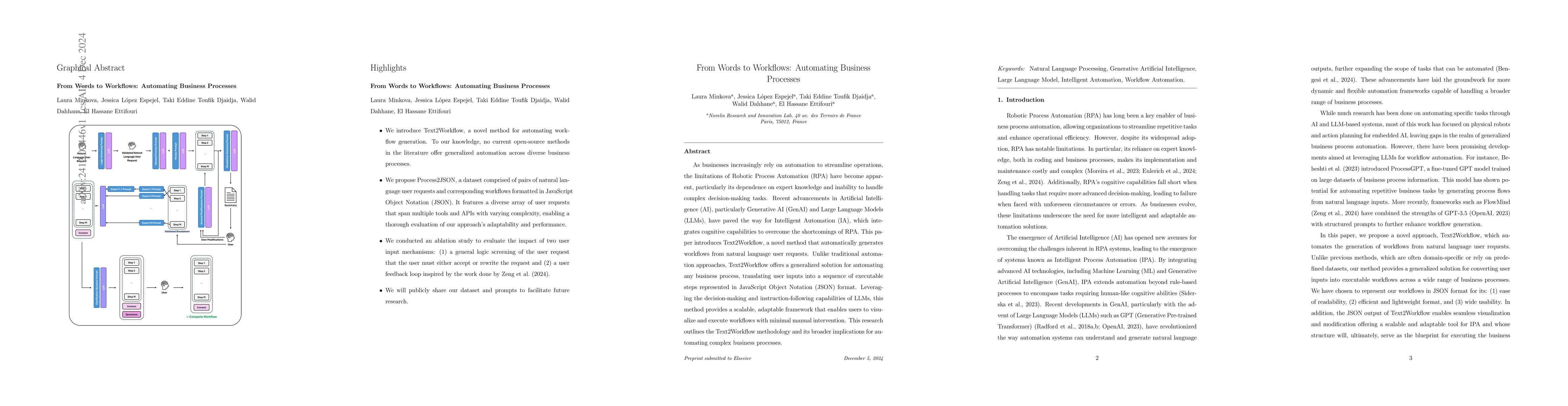 Thumbnail for From Words to Workflows: Automating Business Processes