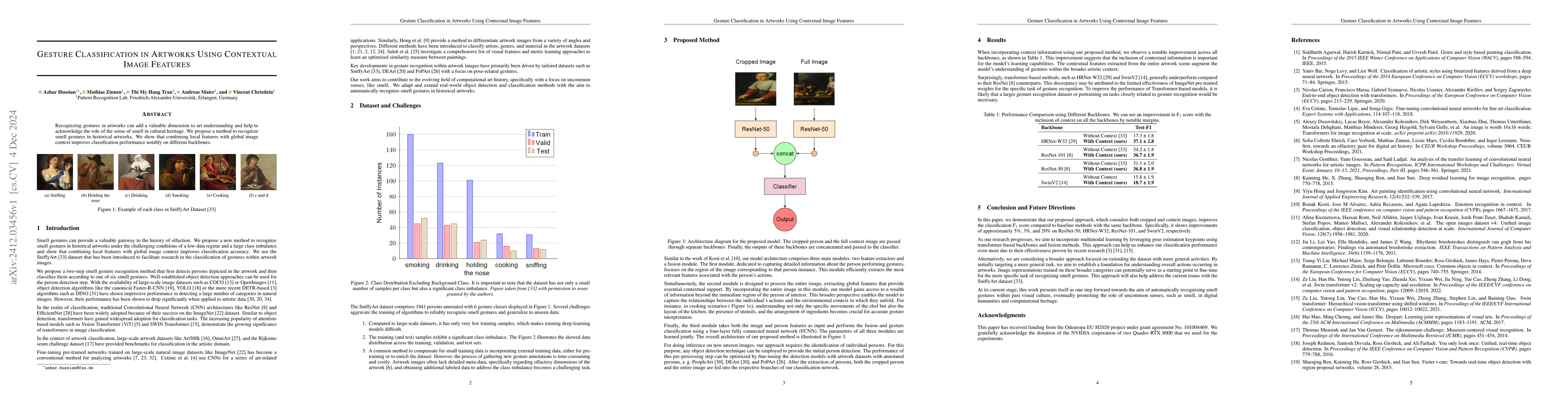 Thumbnail for Gesture Classification in Artworks Using Contextual Image Features