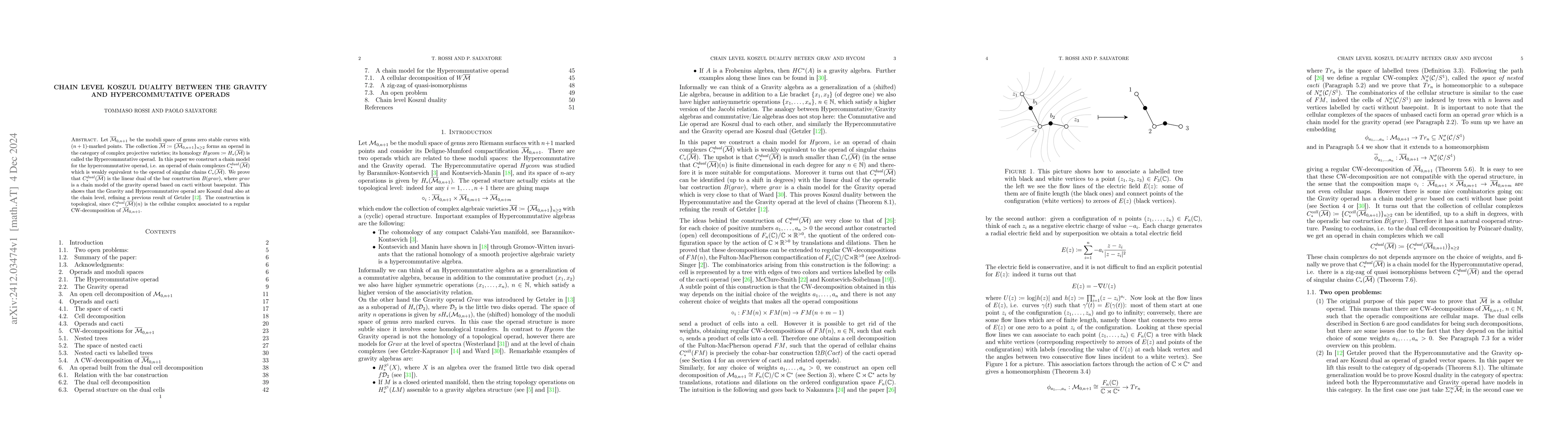 Thumbnail for Chain level Koszul duality between the Gravity and Hypercommutative
  operads