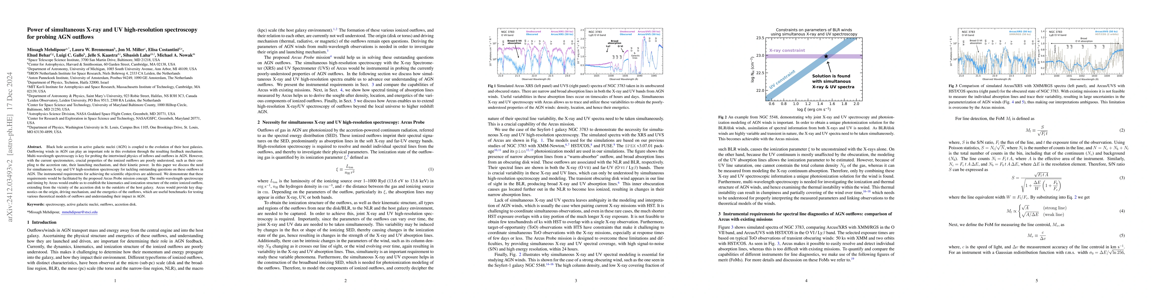 Thumbnail for Power of simultaneous X-ray and UV high-resolution spectroscopy for
  probing AGN outflows