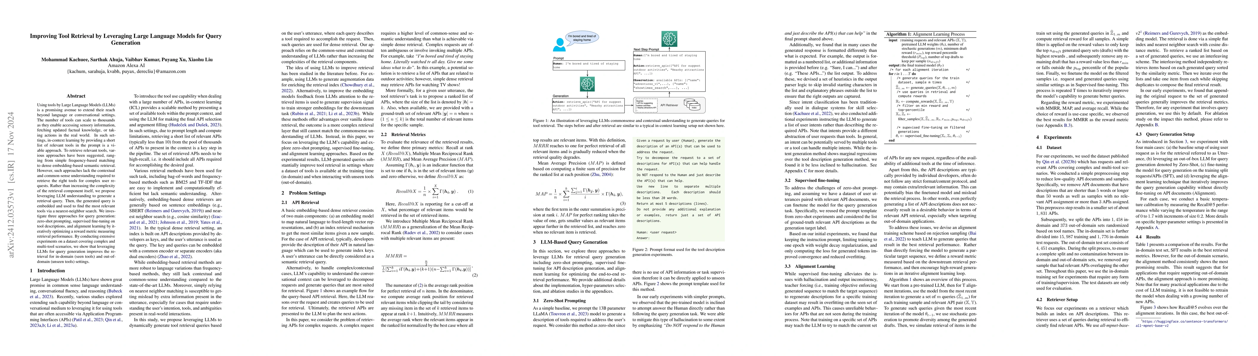 Thumbnail for Improving Tool Retrieval by Leveraging Large Language Models for Query
  Generation