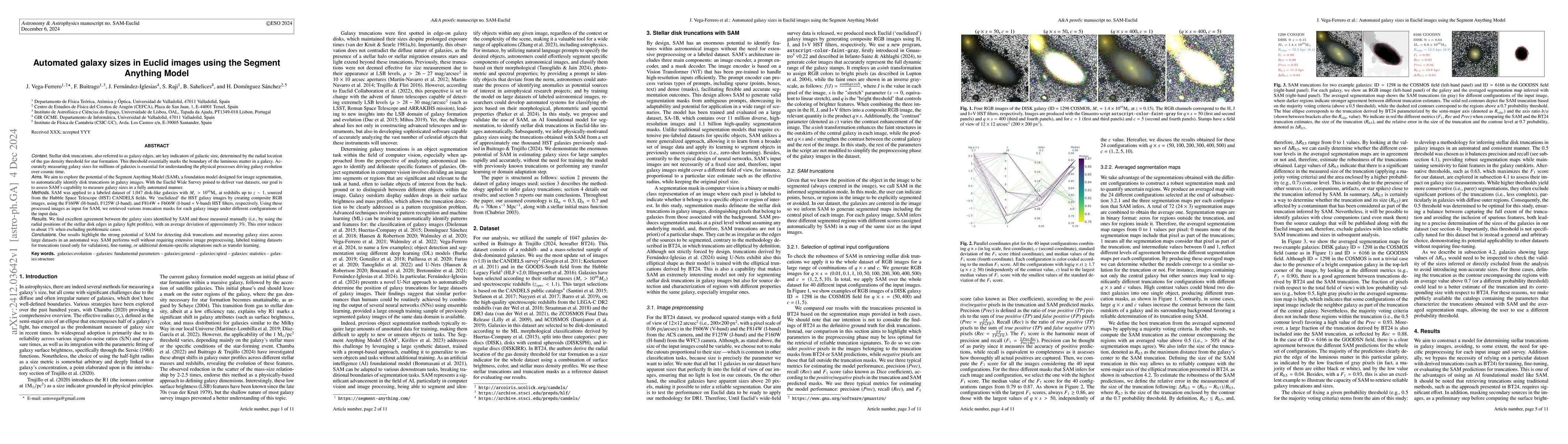 Thumbnail for Automated galaxy sizes in Euclid images using the Segment Anything Model