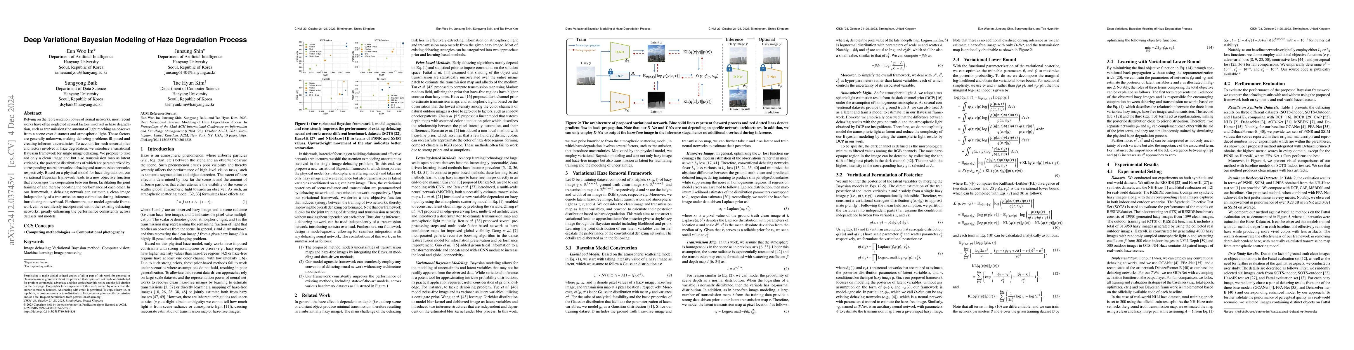 Thumbnail for Deep Variational Bayesian Modeling of Haze Degradation Process