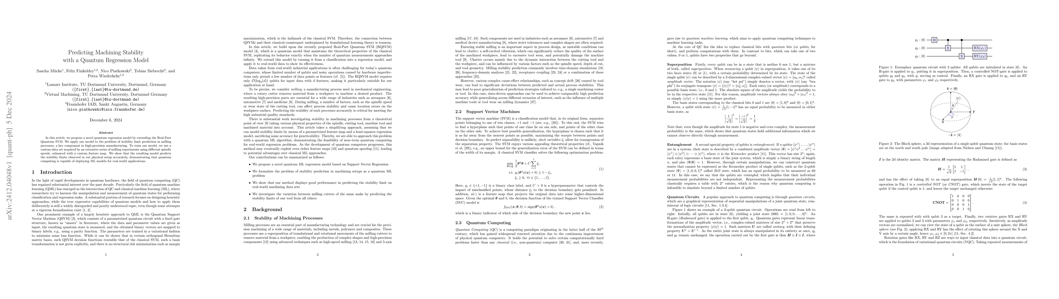 Thumbnail for Predicting Machining Stability with a Quantum Regression Model