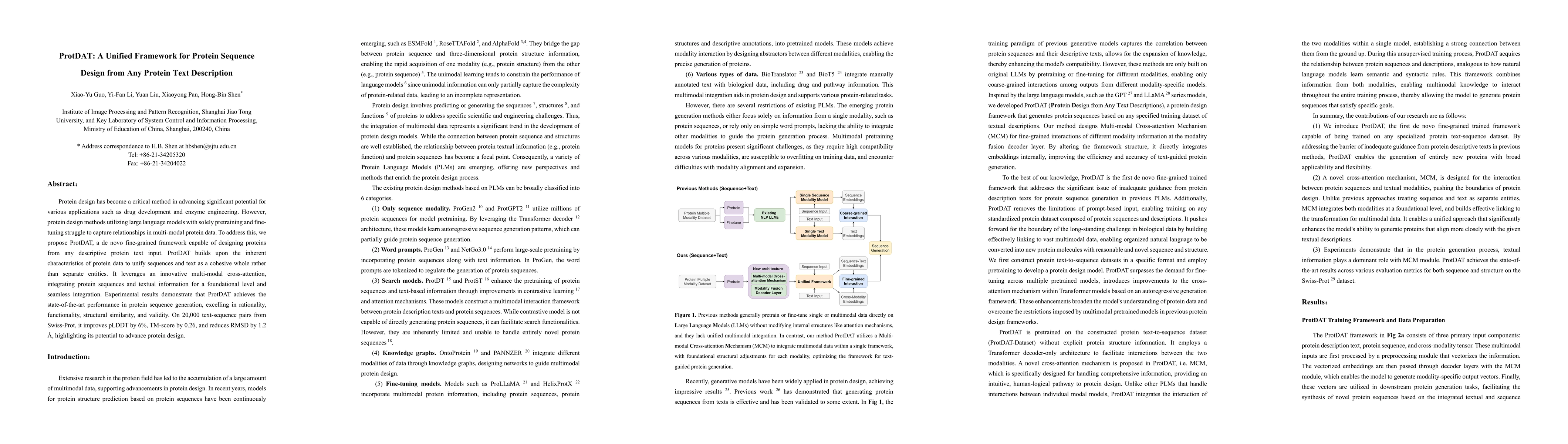Thumbnail for ProtDAT: A Unified Framework for Protein Sequence Design from Any
  Protein Text Description