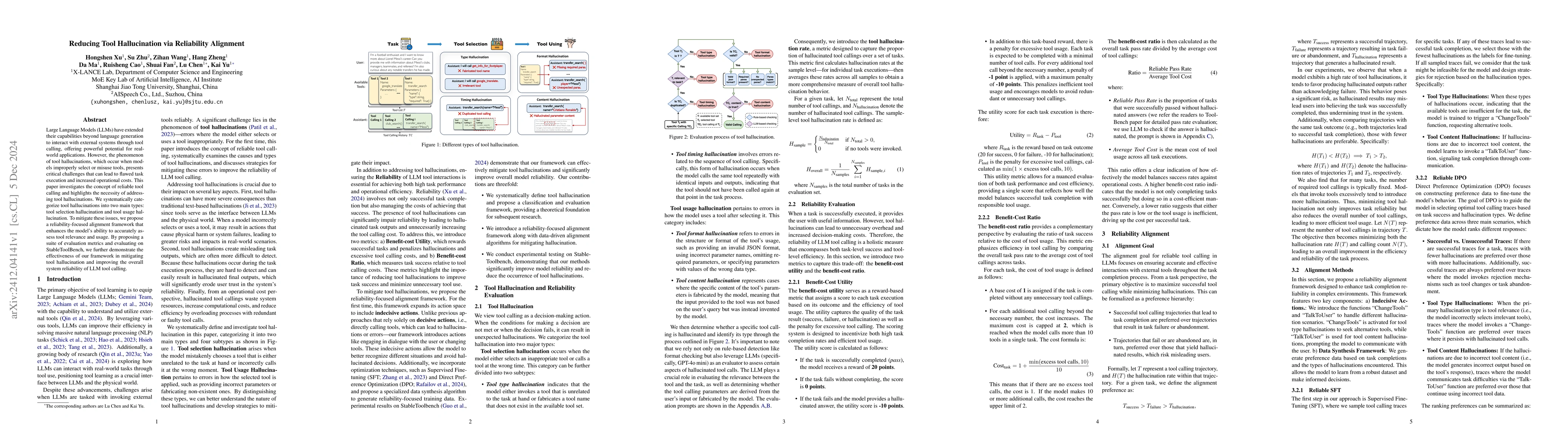 Thumbnail for Reducing Tool Hallucination via Reliability Alignment