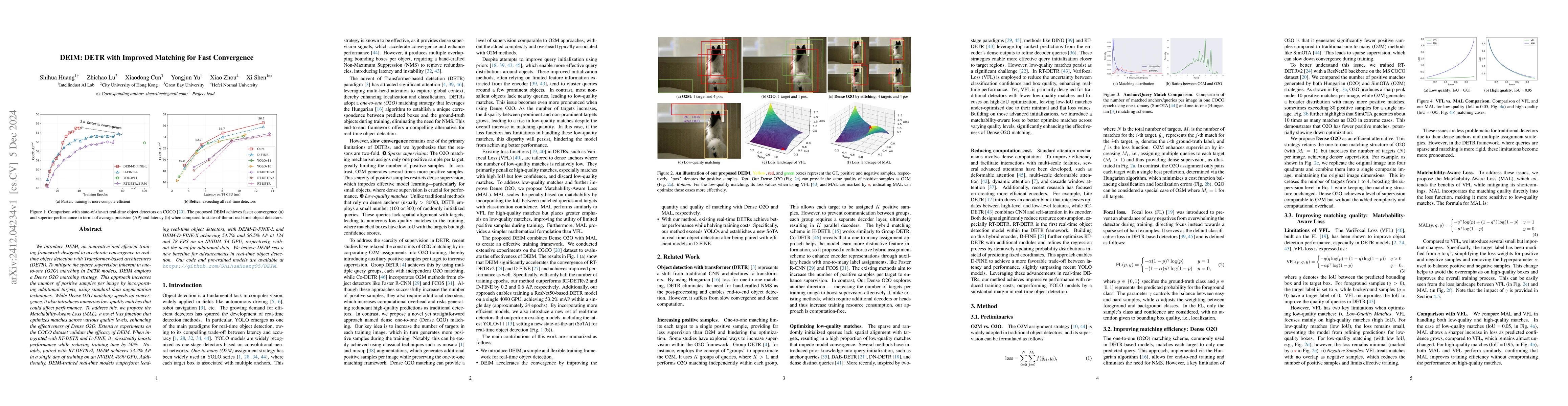 Thumbnail for DEIM: DETR with Improved Matching for Fast Convergence