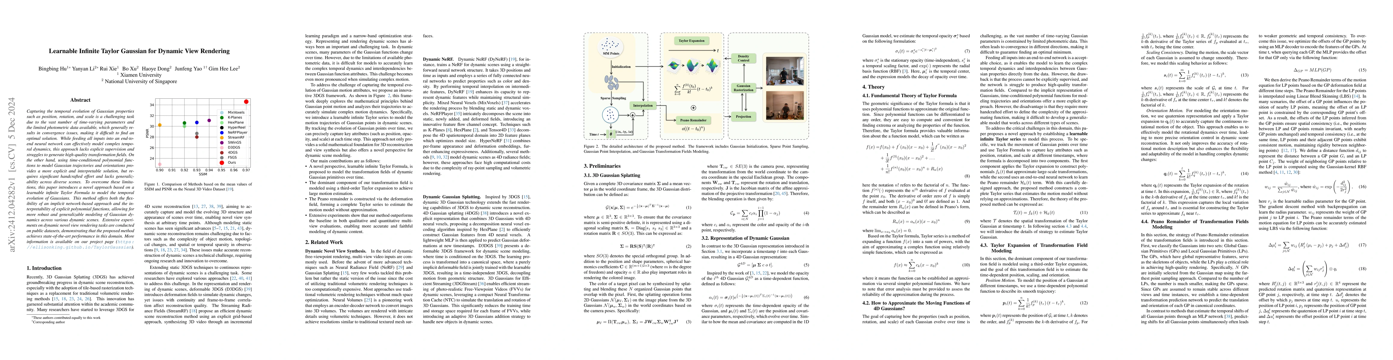 Thumbnail for Learnable Infinite Taylor Gaussian for Dynamic View Rendering