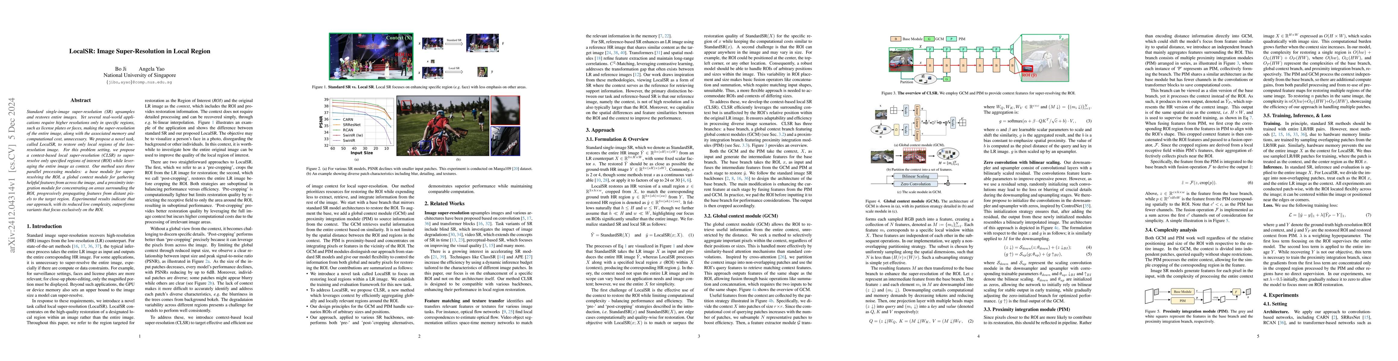 Thumbnail for LocalSR: Image Super-Resolution in Local Region