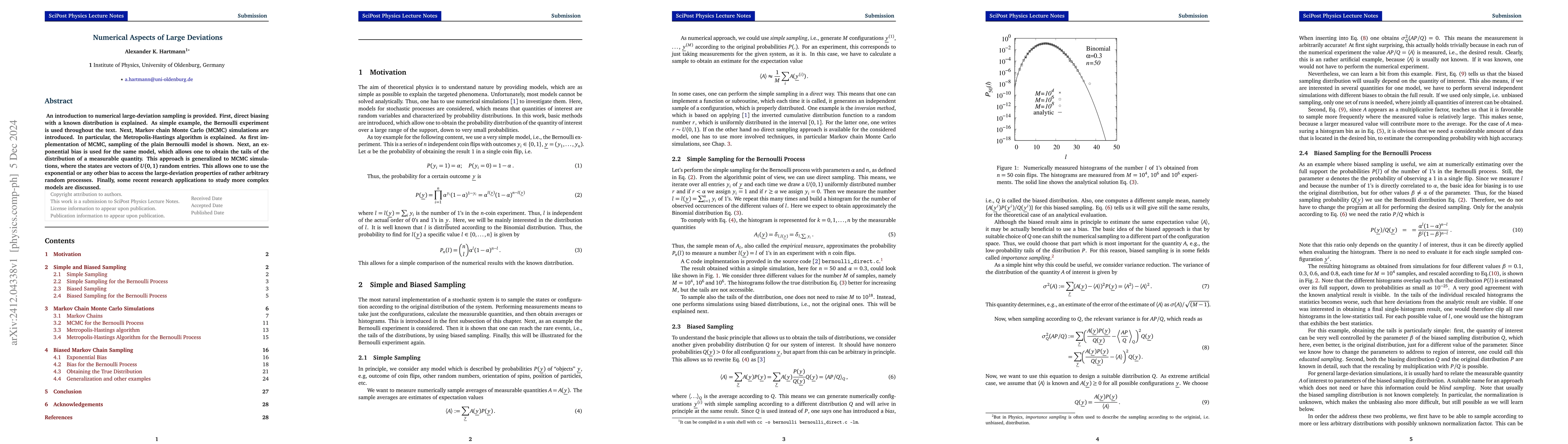 Thumbnail for Numerical Aspects of Large Deviations