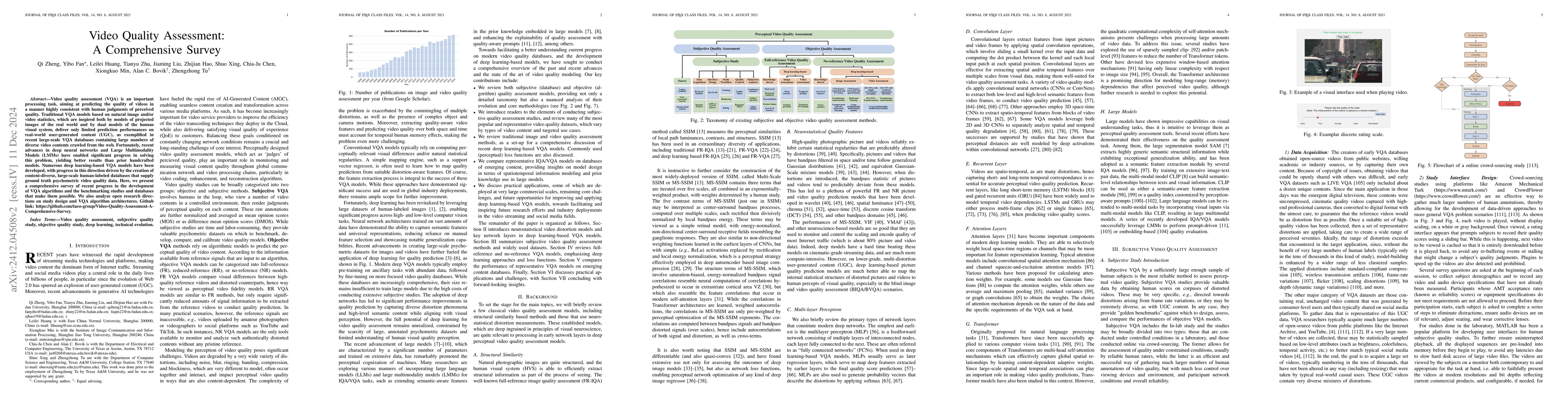 Thumbnail for Video Quality Assessment: A Comprehensive Survey