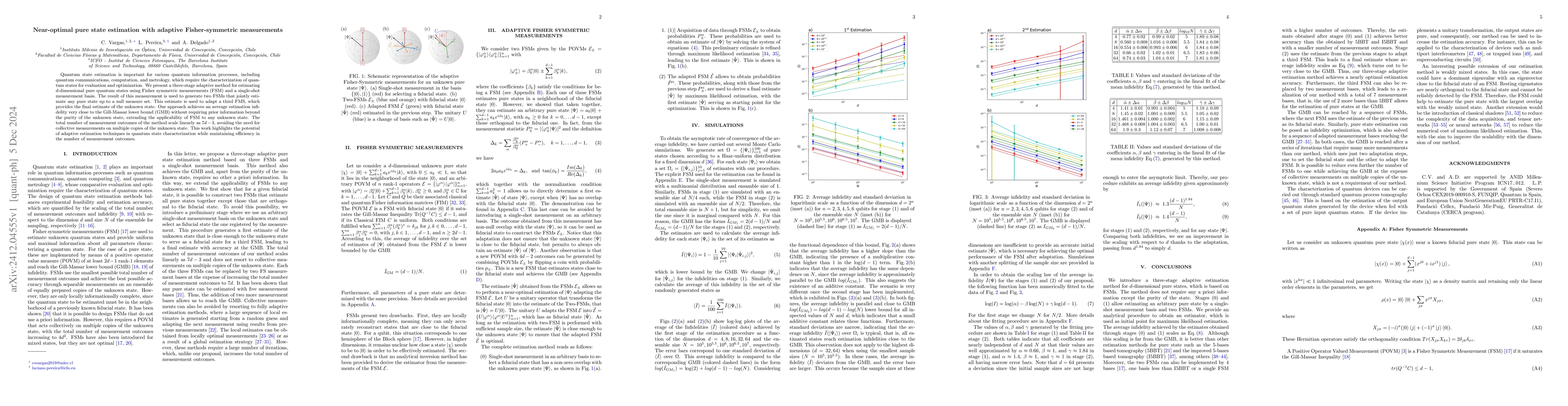 Thumbnail for Near-optimal pure state estimation with adaptive Fisher-symmetric
  measurements