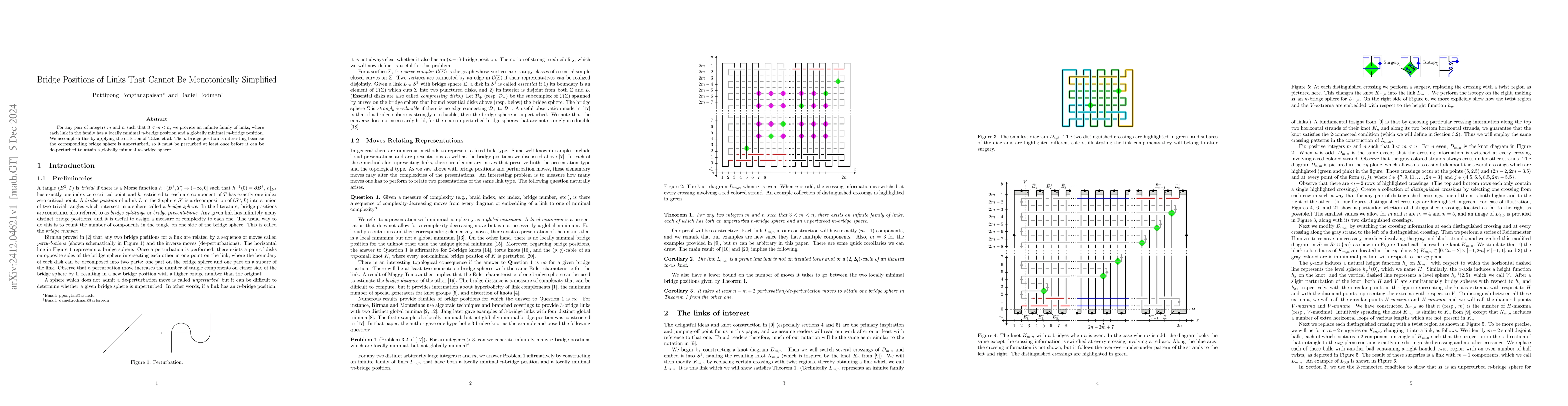 Thumbnail for Bridge Positions of Links That Cannot Be Monotonically Simplified