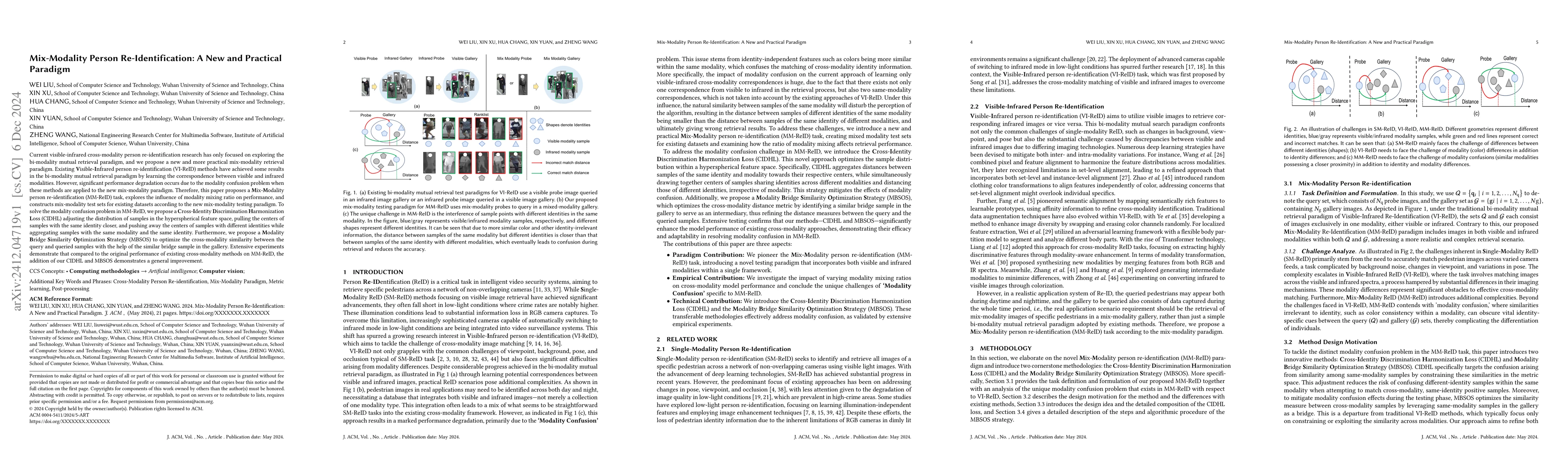 Thumbnail for Mix-Modality Person Re-Identification: A New and Practical Paradigm