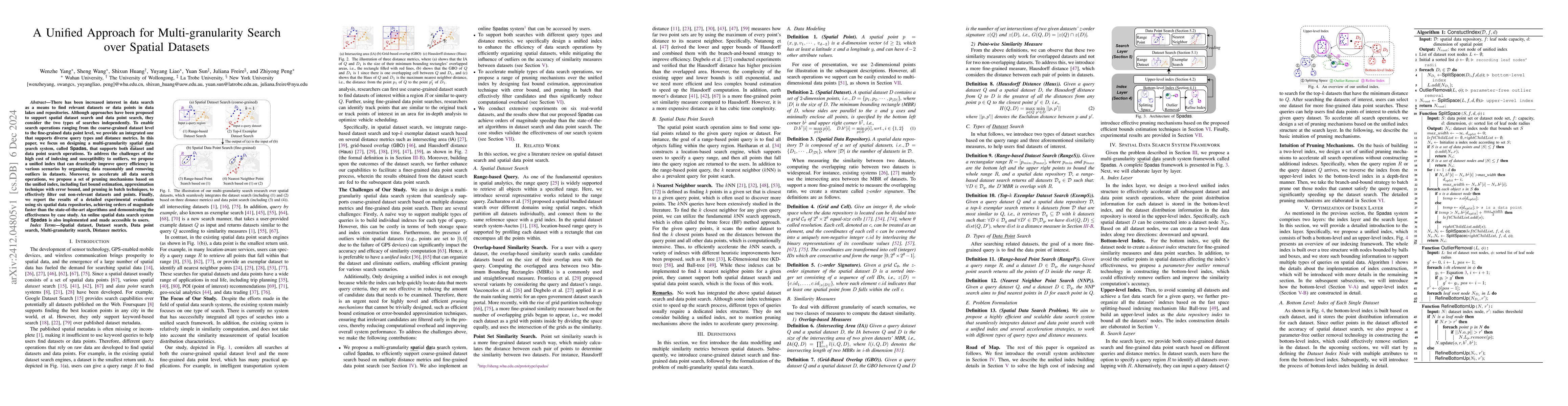 Thumbnail for A Unified Approach for Multi-granularity Search over Spatial Datasets