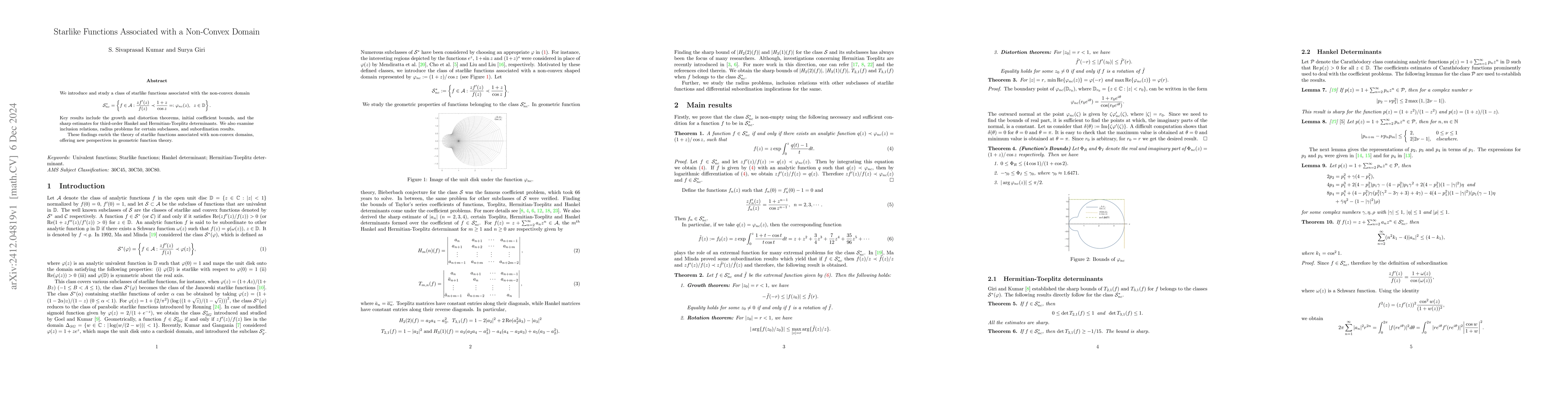 Thumbnail for Starlike Functions Associated with a Non-Convex Domain