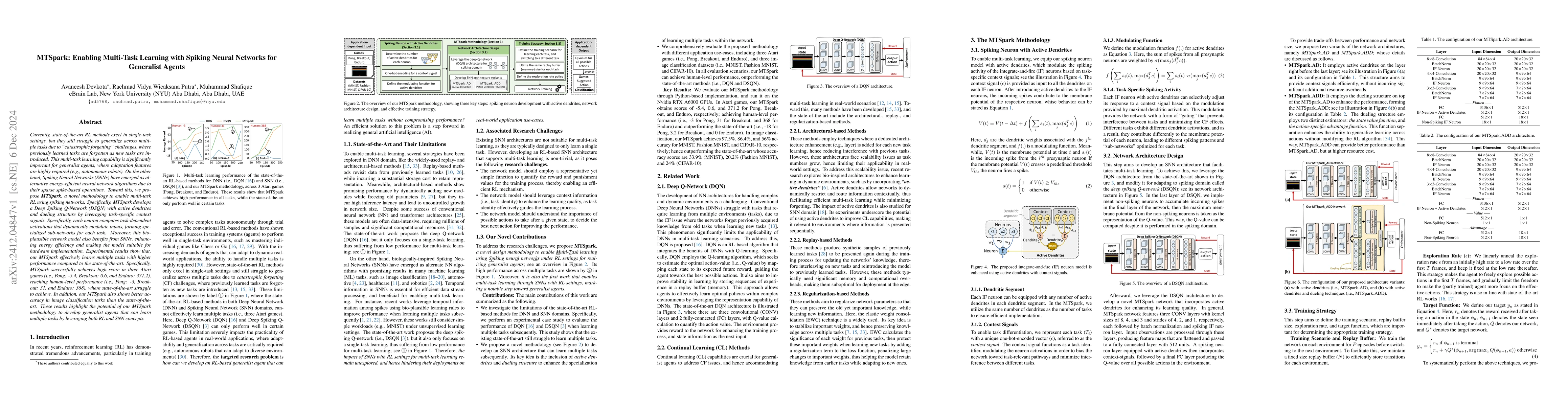 Thumbnail for MTSpark: Enabling Multi-Task Learning with Spiking Neural Networks for
  Generalist Agents