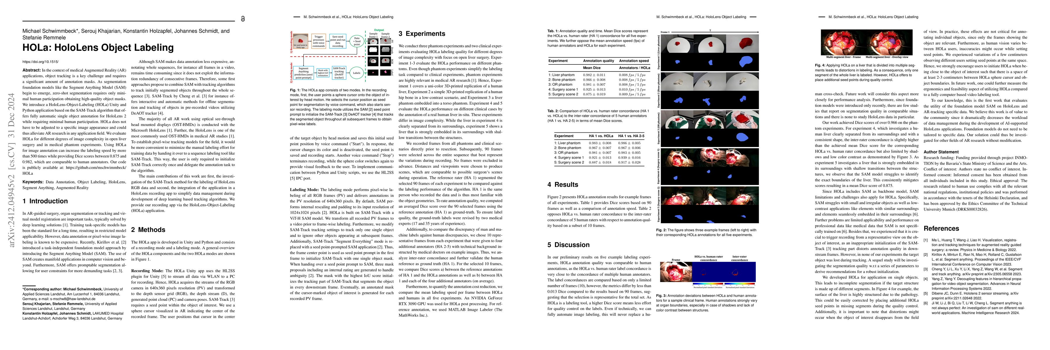 Thumbnail for HOLa: HoloLens Object Labeling