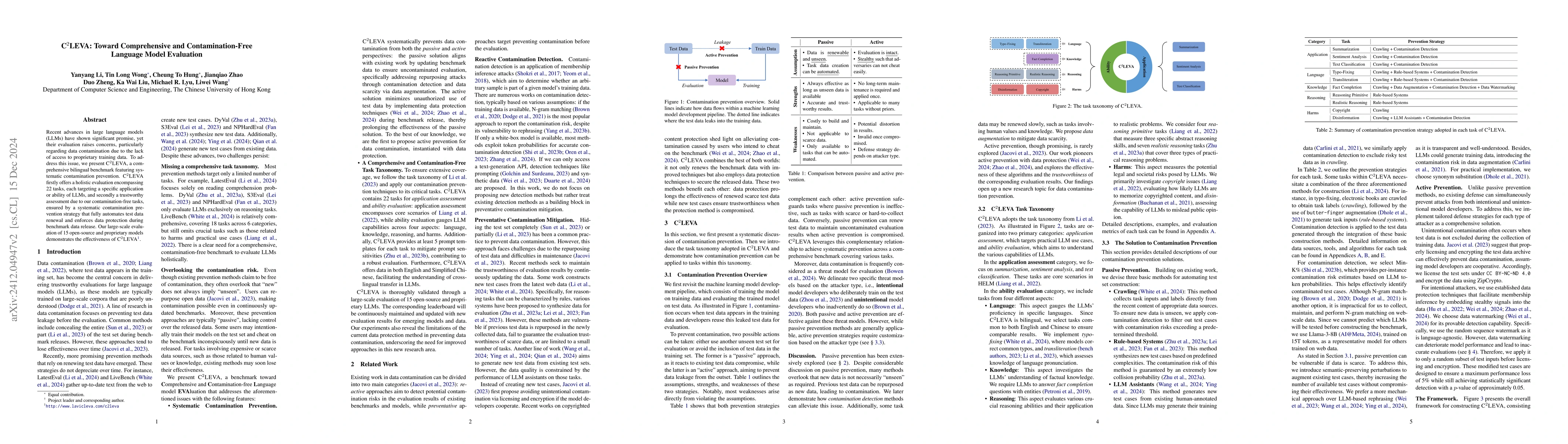 Thumbnail for C$^2$LEVA: Toward Comprehensive and Contamination-Free Language Model
  Evaluation