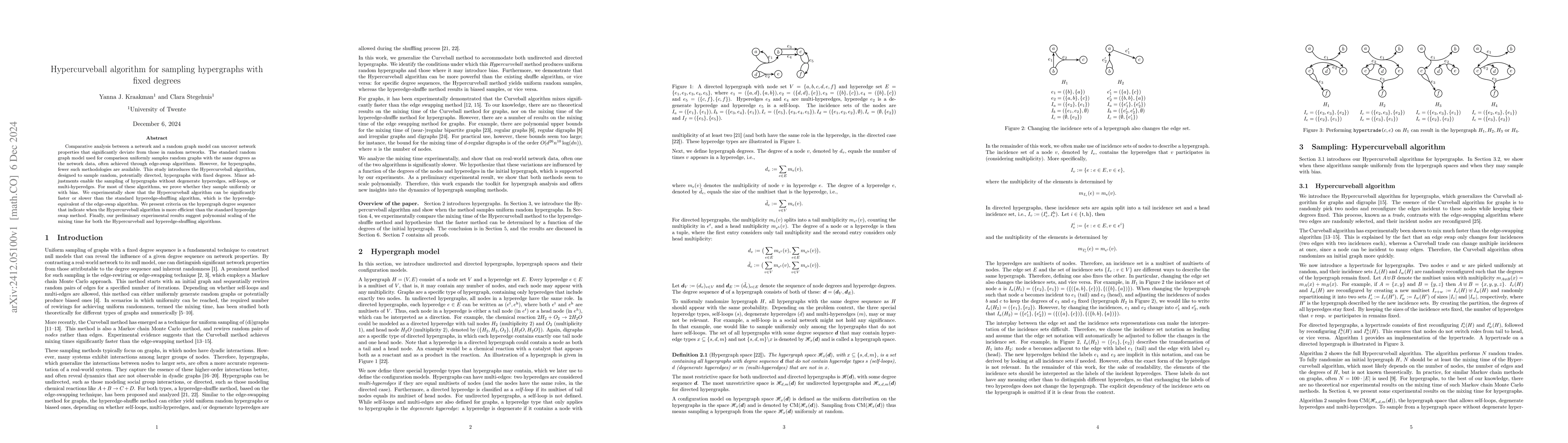 Thumbnail for Hypercurveball algorithm for sampling hypergraphs with fixed degrees