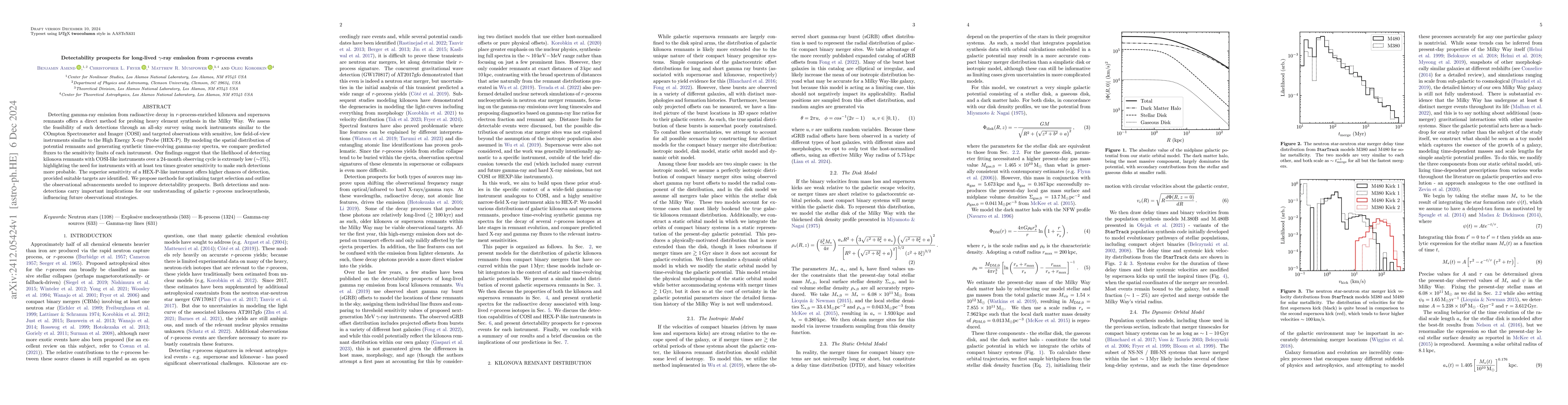 Thumbnail for Detectability prospects for long-lived gamma-ray emission from r-process
  events