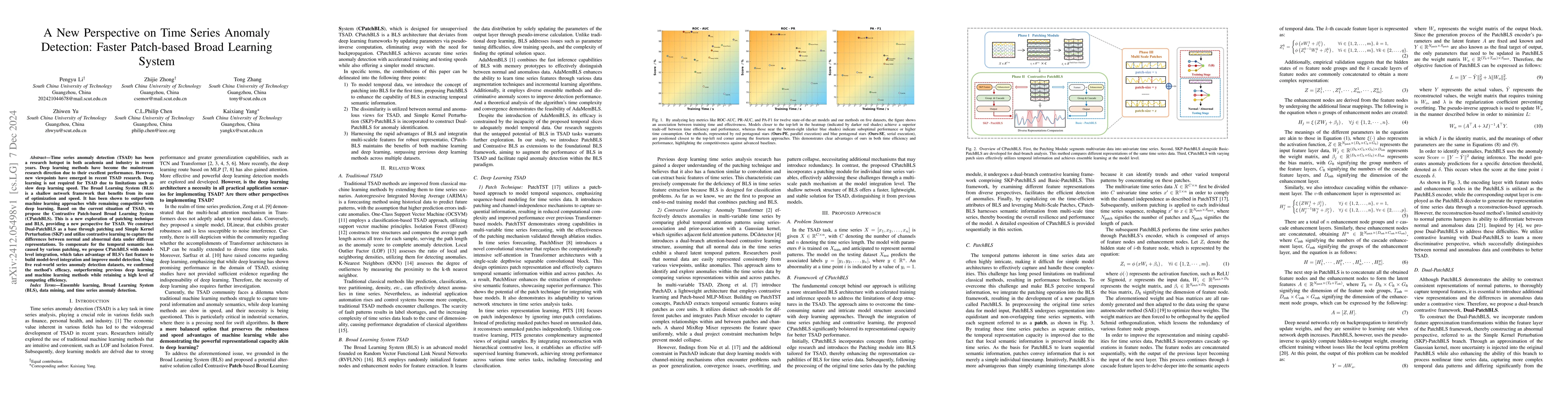 Thumbnail for A New Perspective on Time Series Anomaly Detection: Faster Patch-based
  Broad Learning System