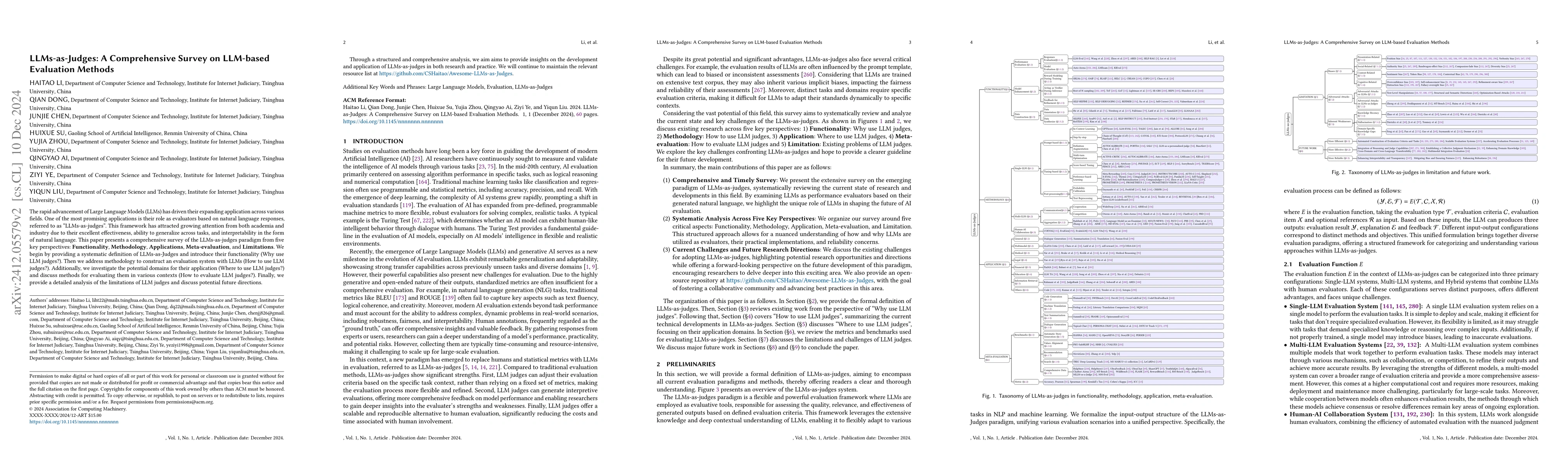 Thumbnail for LLMs-as-Judges: A Comprehensive Survey on LLM-based Evaluation Methods