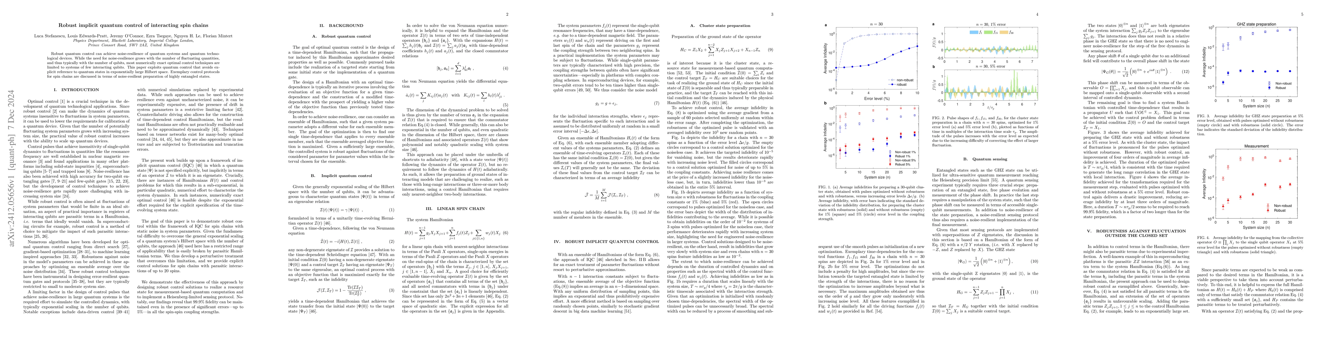 Thumbnail for Robust implicit quantum control of interacting spin chains