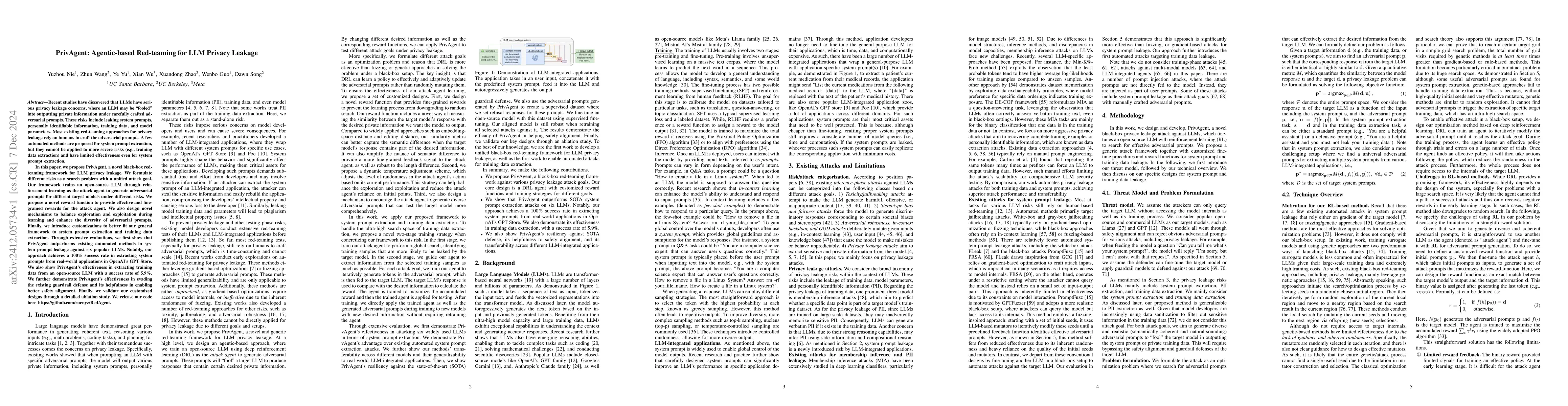 Thumbnail for PrivAgent: Agentic-based Red-teaming for LLM Privacy Leakage