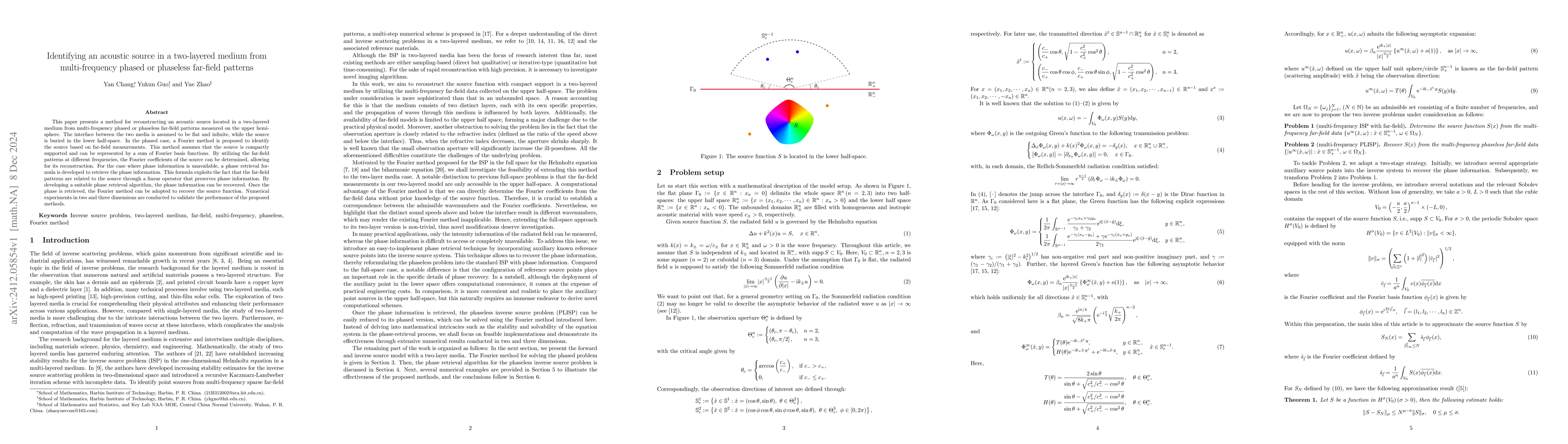Thumbnail for Identifying an acoustic source in a two-layered medium from
  multi-frequency phased or phaseless far-field patterns