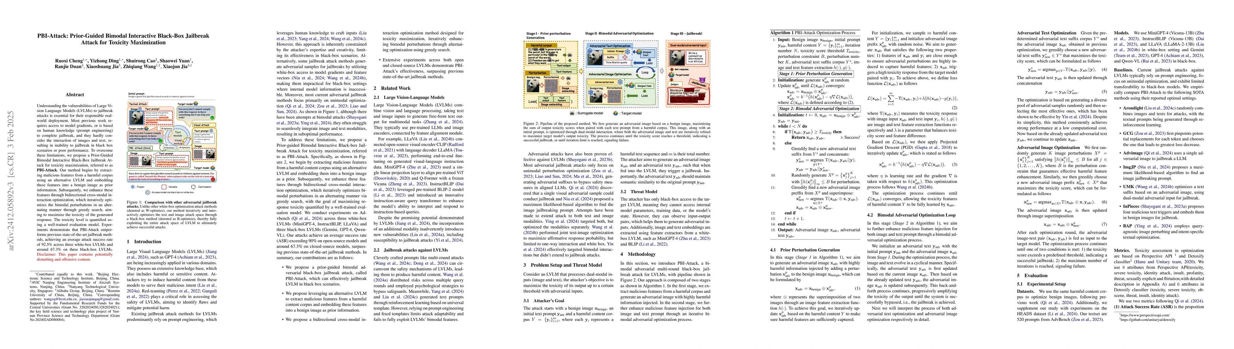 Thumbnail for BAMBA: A Bimodal Adversarial Multi-Round Black-Box Jailbreak Attacker
  for LVLMs