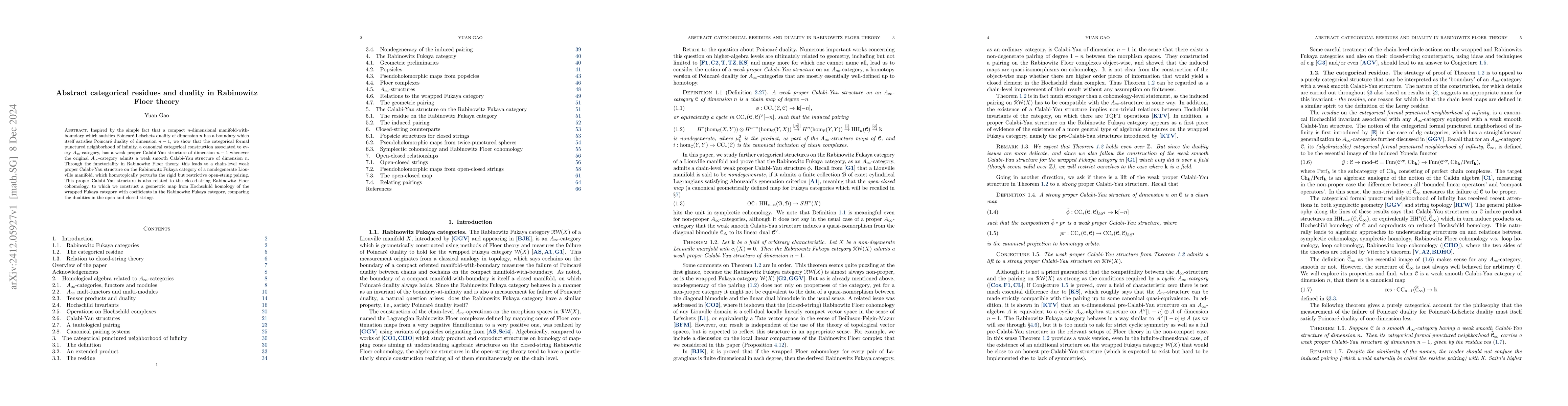 Thumbnail for Abstract categorical residues and duality in Rabinowitz Floer theory