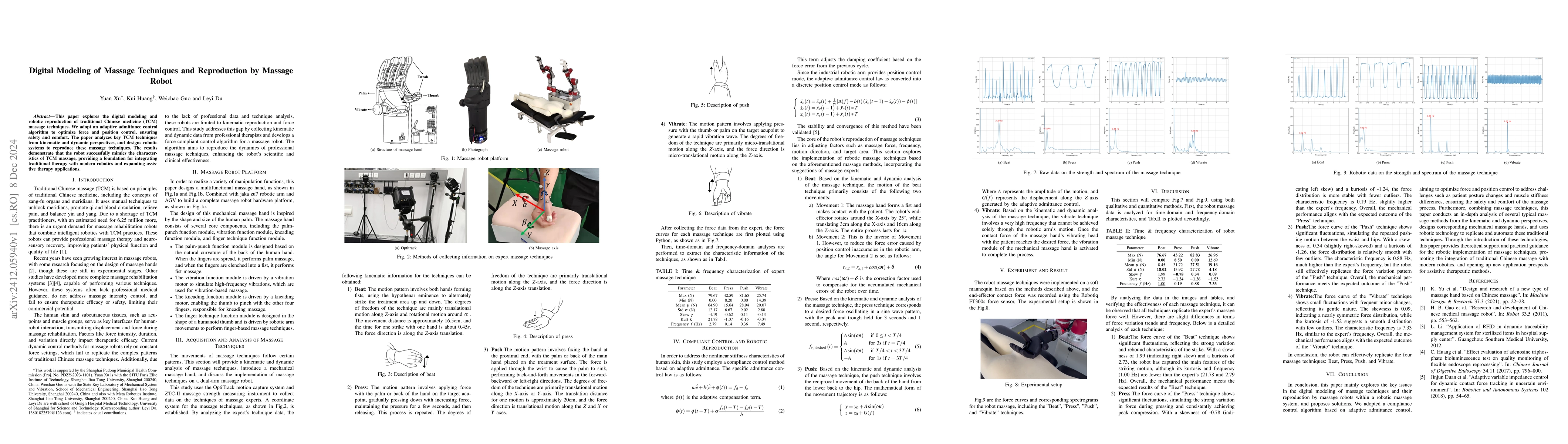Thumbnail for Digital Modeling of Massage Techniques and Reproduction by Robotic Arms
